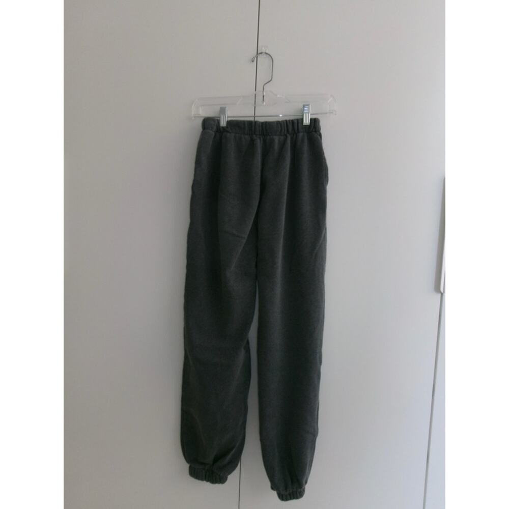 Brandy Melville Charcoal Elastic-Waist Joggers - Picture 2 of 3